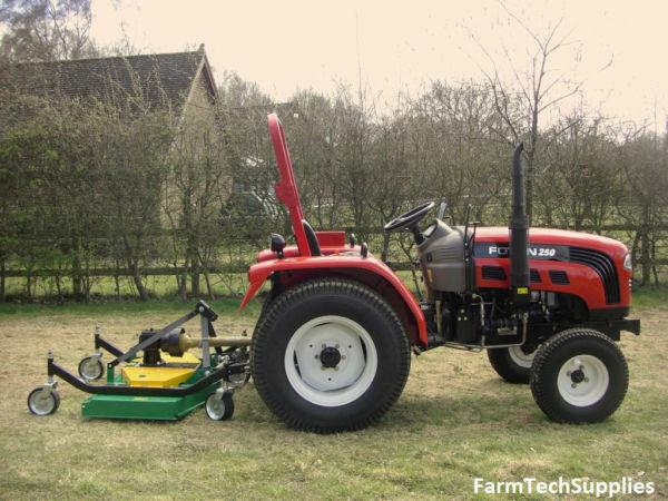 Grass Finishing Mower 1.2m wide for Small or Compact Tractors, 3 point linkage - FM120 New