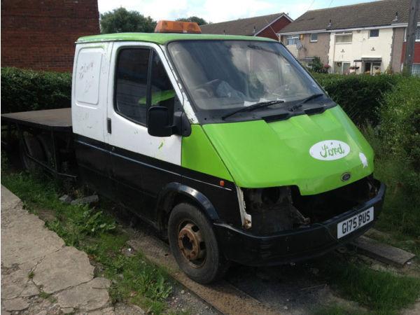 Ford Transit Crew Cab Recovery project spares repair