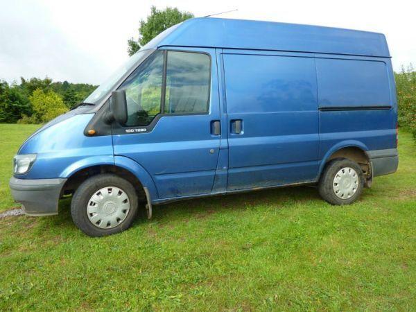 FORD TRANSIT 280 SWB TD HIGHTOP COLLEGE BLUE 100HP SPARES OR REPAIR,POSS. NEEDS NEW FUEL PUMP