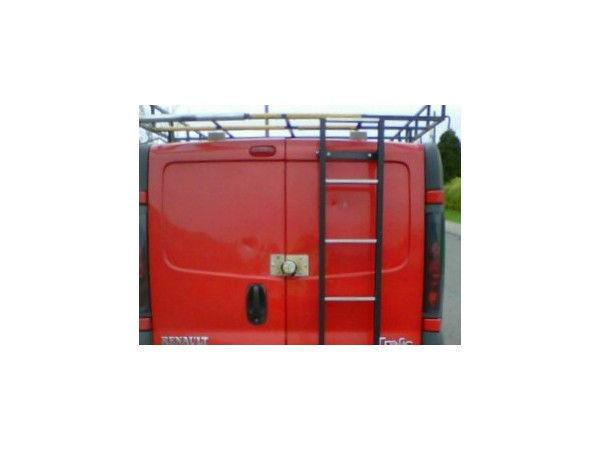 Renault Trafic 3m Heavy Duty Roof Rack And Rear Door Ladder
