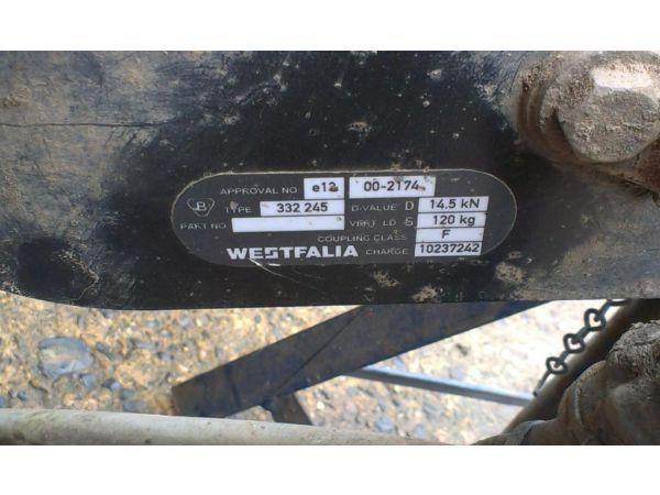 Westfalia Tow Bar From Nissan Navara 06 Plate
