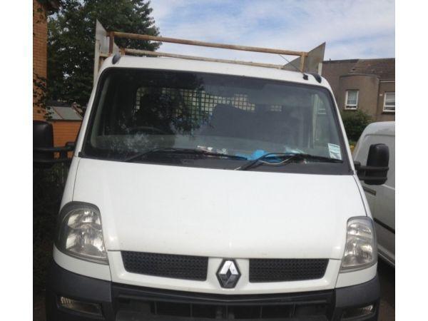 Renault Master (Tipper) with added cage