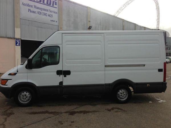 IVECO DAILY 35S15 MWB HIGH ROOF IN GOOD CONDITION FOR YEAR AND MILEAGE, LONG MOT, TAX AND TWO KEYS