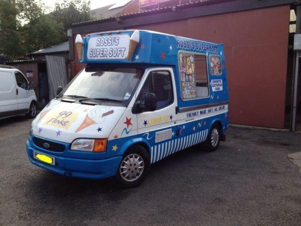 Ford Transit Soft Ice Cream Van / Icecream Super UNO Machine -Tax Test