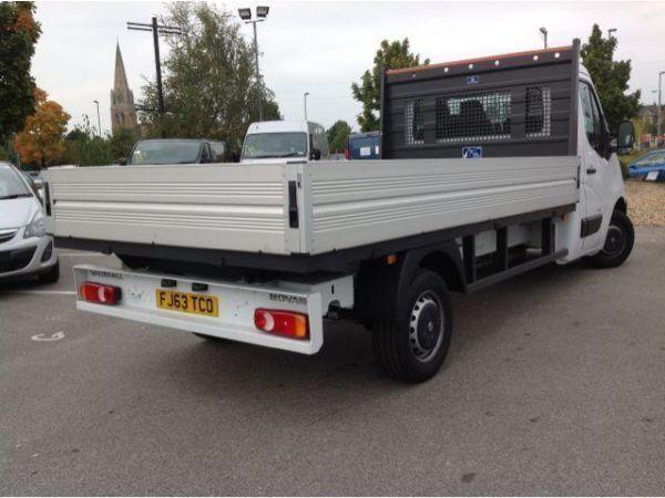 VAUXHALL MOVANO 2.3 CDTI H1 125PS DROPSIDE - ARCTIC WHI