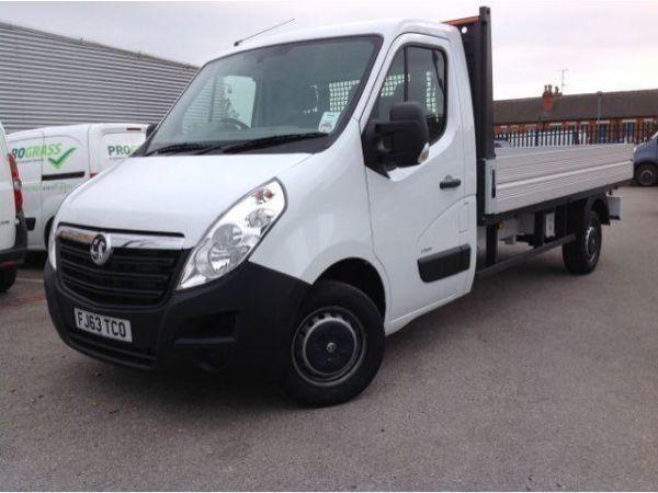 VAUXHALL MOVANO 2.3 CDTI H1 125PS DROPSIDE - ARCTIC WHI